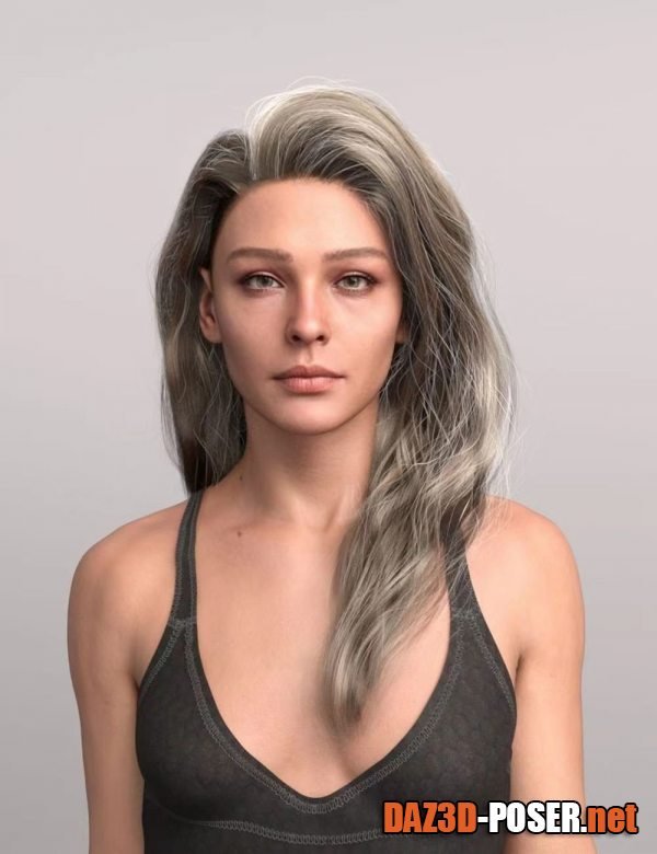 Dawnload Nuli Hair for Genesis 9 for free