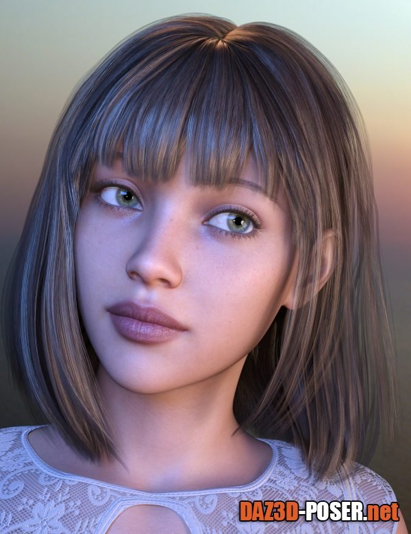 Dawnload Protostar Hair for Genesis 9, 8 and 8.1 Female for free