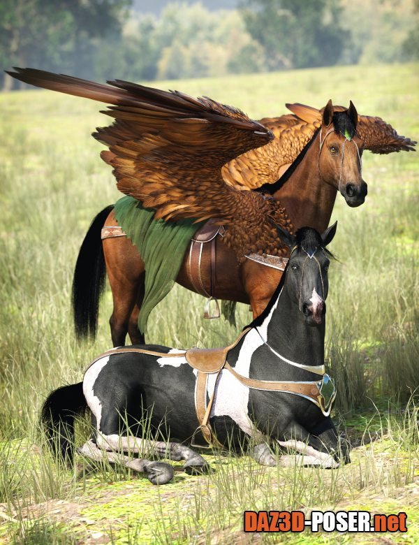 Dawnload Pegasus Tack Texture Add-On for free