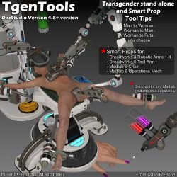“Tgen Tools” Transgender Tools for DazStudio 4.8+