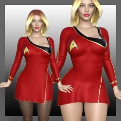 dForce Star Trek Dress G8F/G8.1F