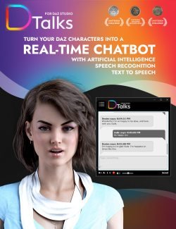 D-Talks! – Realtime Talking Chatbot for Daz Characters