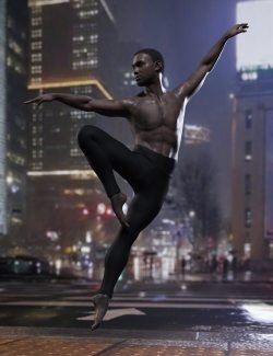 Exquisite Technique Ballet Poses for Genesis 9 Masculine