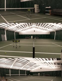 Indoor Tennis Court
