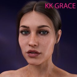 Kk Grace Character for Genesis 8.1 Female