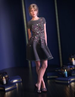 dForce Marceline Dress for Genesis 9