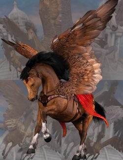 Pegasus Bundle for Daz Horse 3