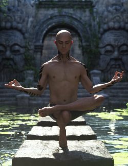 Serenity Yoga Poses for Genesis 9 Masculine