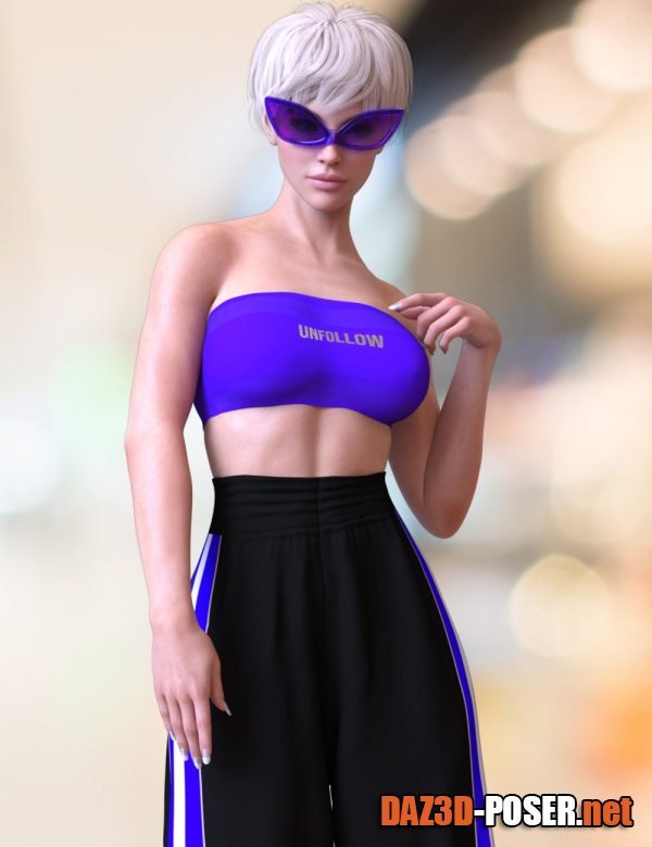 Dawnload X-Fashion Street Style Set for Genesis 8 and 8.1 Females for free
