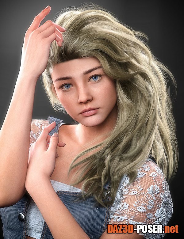 Dawnload Xue Hair for Genesis 9 for free