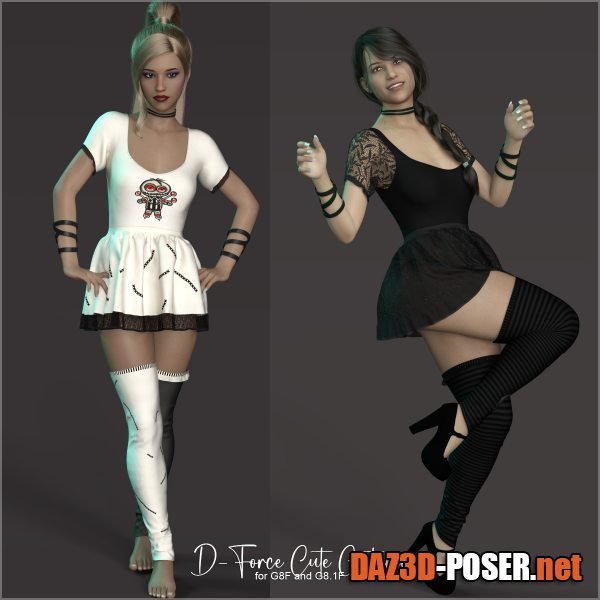 Dawnload D-Force Cute Costume for G8F & G8.1F for free