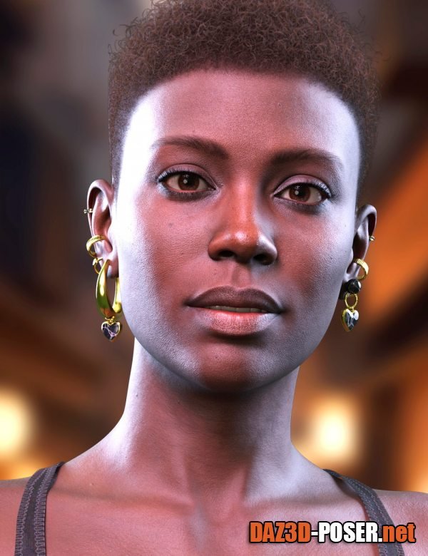 Dawnload M3D Stone Jewelry Earring Pack for Genesis 9 for free