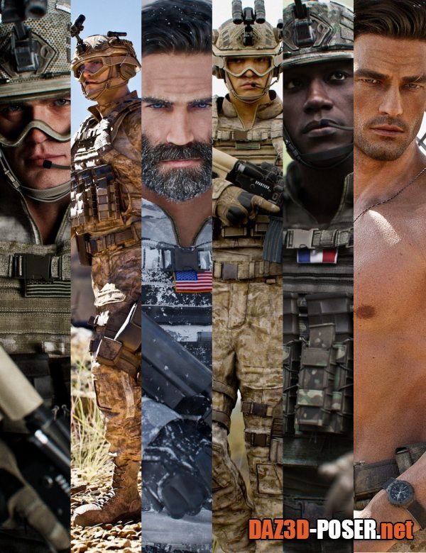 Dawnload MI Modern Military Combat Uniform Bundle for free