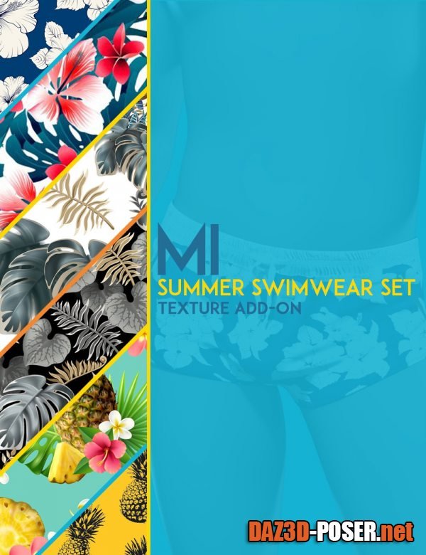 Dawnload MI Summer Swimwear Set Texture Add-on for free
