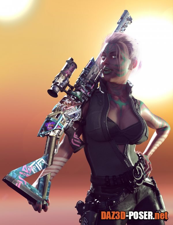 Dawnload Punkish Alien Sniper Rifle for free