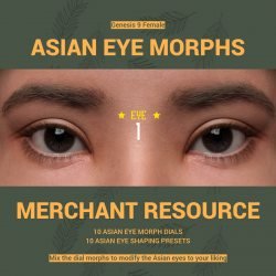 Asian Eye Morphs for G9 Merchant Resource