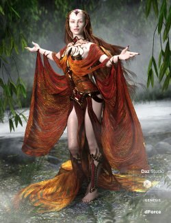dForce Lady of Mists Outfit for Genesis 8 Female