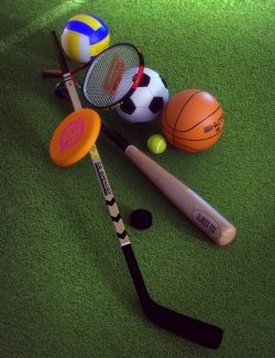 Father’s Day Sports Props for Genesis 8.1 Males and Females