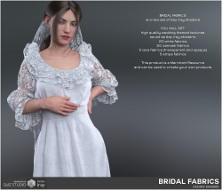 Daz Iray – Bridal Fabrics