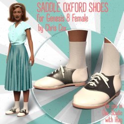 Saddle Oxford Shoes for G8F