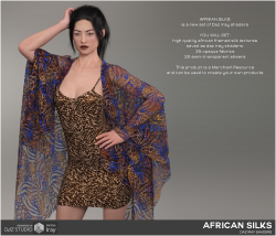 Daz Iray – African Silks