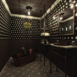 LBLC Steampunk Bathroom