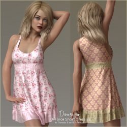 Diverse for D-Force Short Dress 11 for G8F and G8.1F