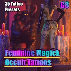Feminine Magick Occult Tattoos G8