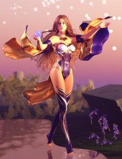 ZK dForce Navia Outfit for Genesis 9