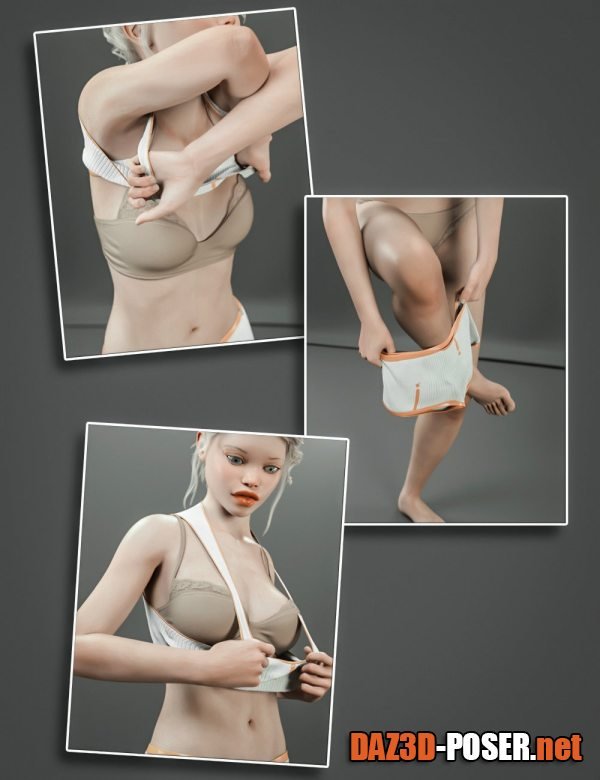 Dawnload Undress and Get Dressed Poses with Clothes and Morphs Vol. 2 for G8 and 8.1 for free