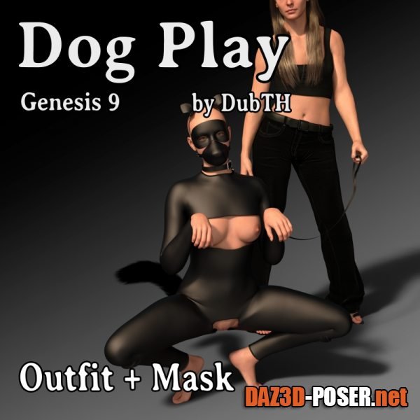 Dawnload Dog Play Outfit And Tail Genesis 9 for free
