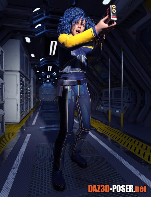 Dawnload Ensign Outfit for Genesis 9 for free