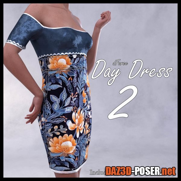 Dawnload dForce Day Dress 2 for G9F for free