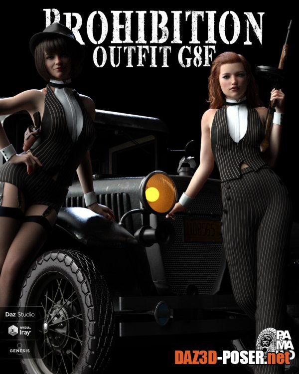 Dawnload Prohibition Bonnie Outfit for GF8 for free