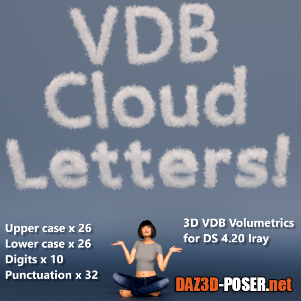 Dawnload VDB Cloud Letters for free