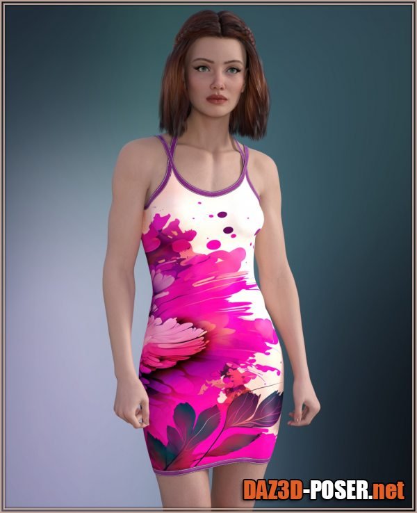 Dawnload dForce Sporty Mini Dress for G9 for free