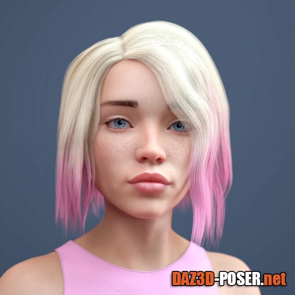 Dawnload Gemma and Gemma Hair for Genesis 8 Female for free