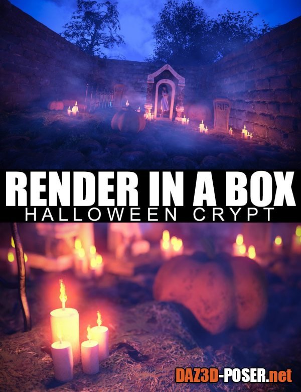 Dawnload Render In A Box – Halloween Crypt for free