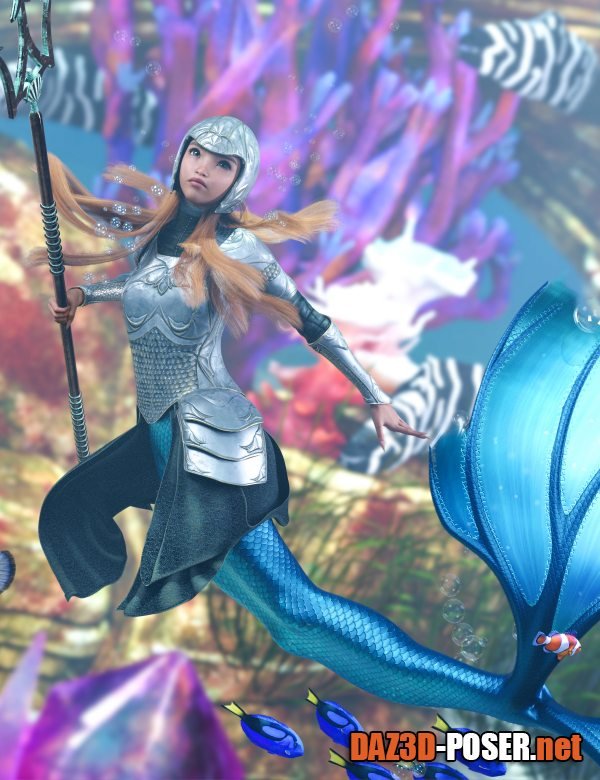 Dawnload dForce Nereid Outfit for Genesis 9 for free
