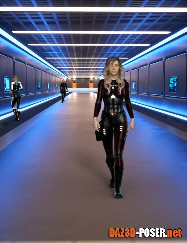 Dawnload Sci-Fi Starship Corridor Volume 2 for free