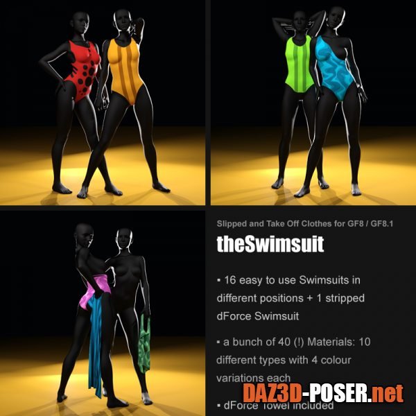 Dawnload TheSwimsuit for GF8 / GF8.1 for free