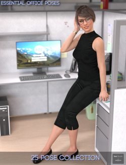 Essential Office Poses for Genesis 8 Female