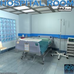 Hospital Room for Daz Studio