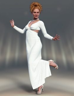 dForce Hollywood Style Outfit for Genesis 9