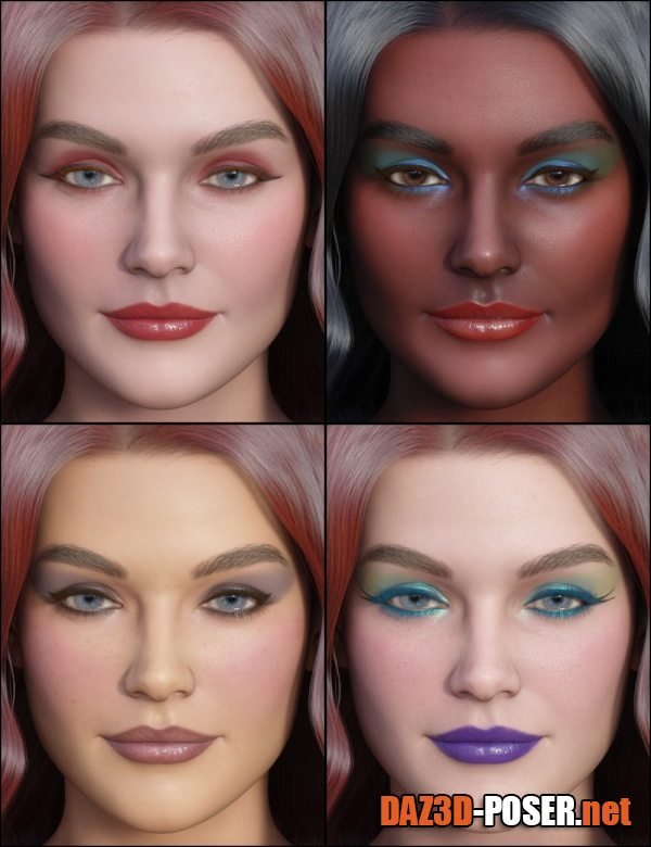 Dawnload Ultimate Makeup Layer System for Genesis 9 for free