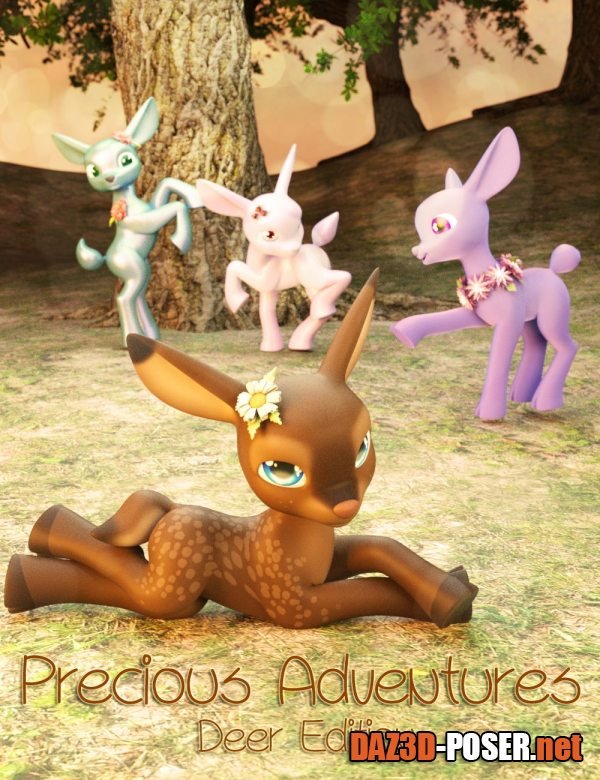 Dawnload Precious Adventures Poses for Precious Deer for free