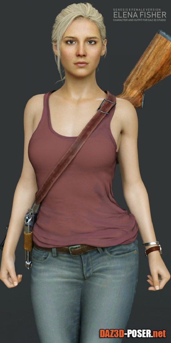 Dawnload Uncharted Elena Fisher for G8F for free