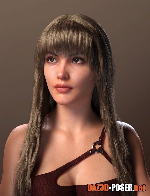 Dawnload dForce FE Wave Hair 02 for Genesis 8 and 8.1 Females for free