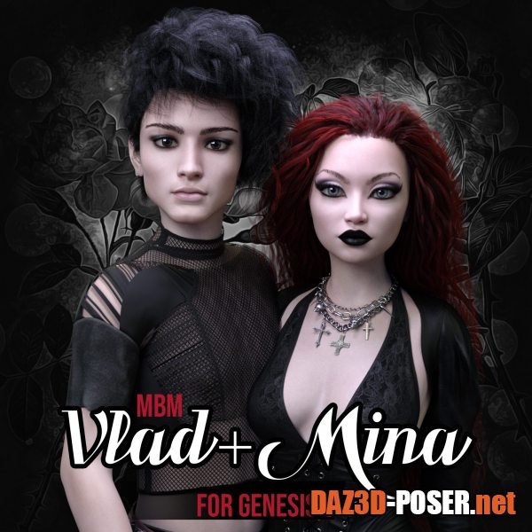 Dawnload MbM Vlad & Mina for Genesis 8 for free
