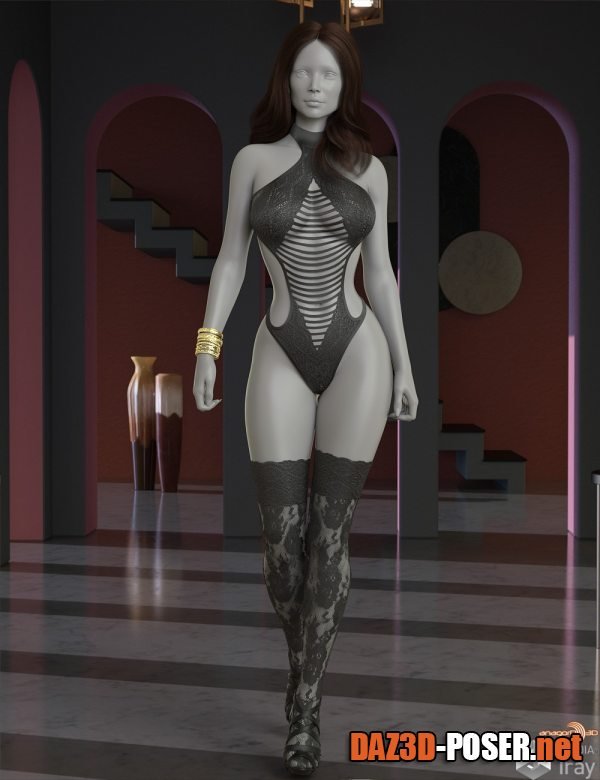 Dawnload VERSUS – Fishnet Bodysuit for G8F and G9F for free